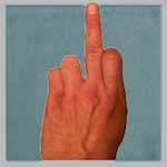 Filthy Critic - Brad's Status - One Finger